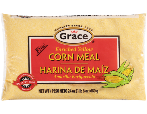 Yellow Corn Meal 24oz Grace