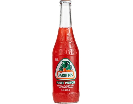 Fruit Punch Soda 16 oz, 24 pack Jarritos