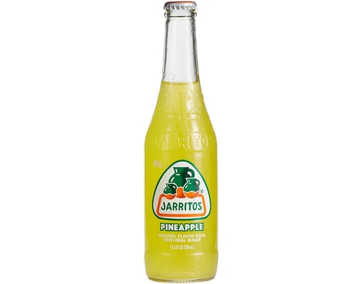 Pineapple Soda 16 oz, 24 pack Jarritos