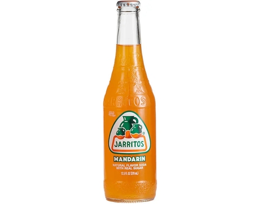 Mandarin Soda 16 oz, 24 pack Jarritos
