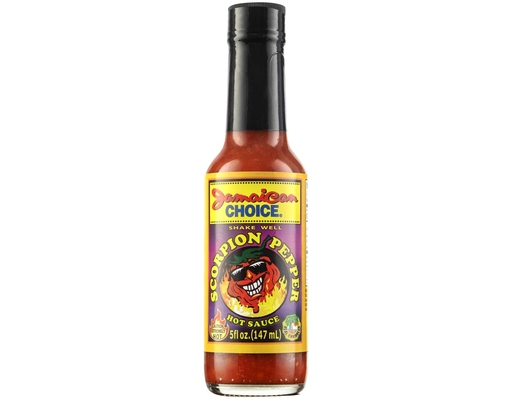 Scorpion Pepper Hot Sauce 5 oz Jamaican Choice