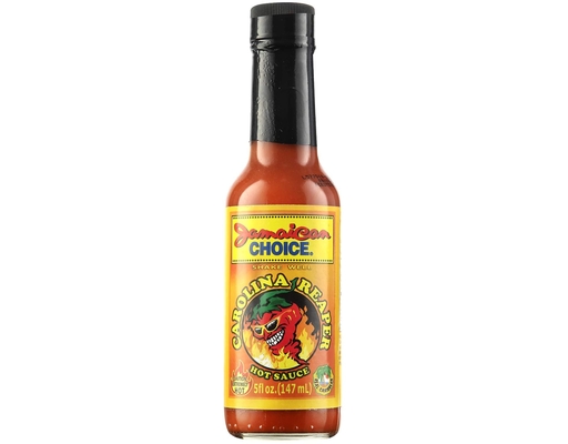 Carolina Reaper Hot Pepper Sauce 5 oz Jamaican Choice