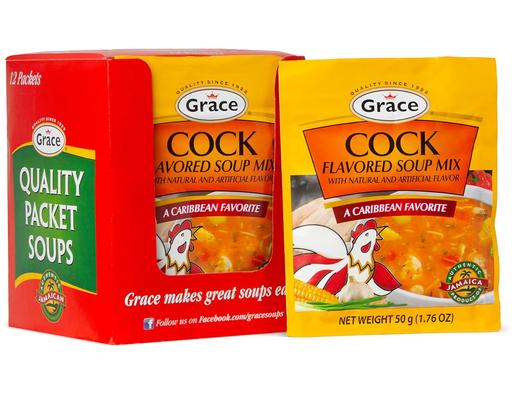 Cock Soup Mix 60g, 12 pack Grace