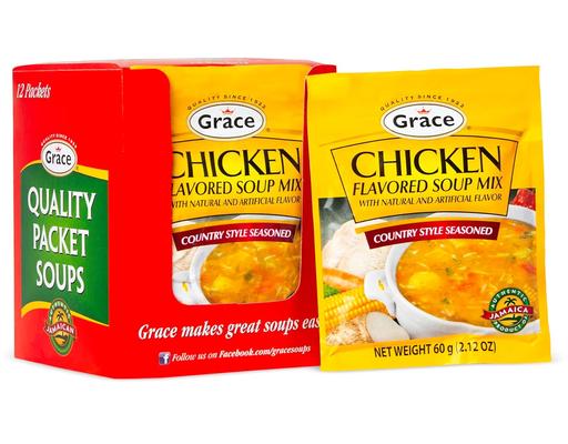 Chicken Soup Mix 60g, 10 pack Grace
