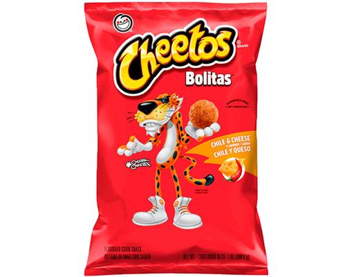 Bolitas Corn Flavor Chips, 110g Cheetos