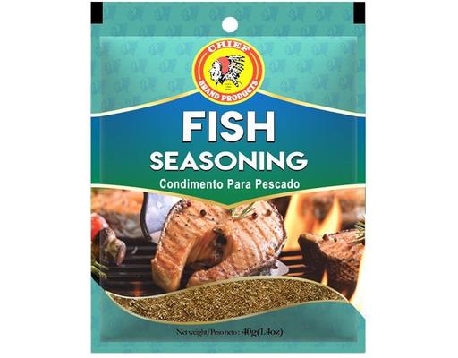 Fish Seasoning 40g, 6 pack Chief Brand