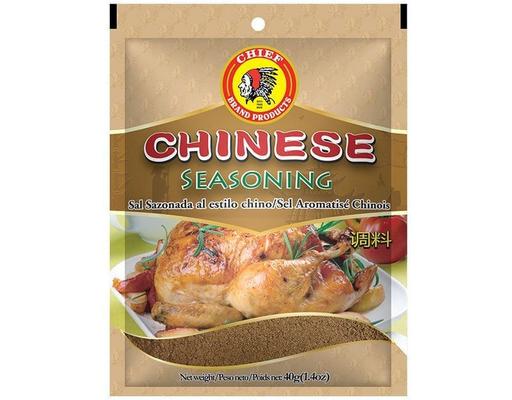 Chinese Seasoning Salt 40g, 6 pack Chief Brand