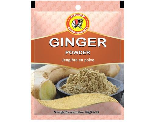 Ginger Powder 40g, 6 pack Chief Brand