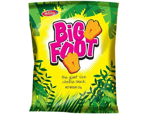 Big Foot Cheese Snack 0.8oz, 12 ct Holiday Snacks