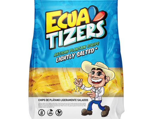 Lightly Salted Plantain Strips 12 oz Ecuatizers