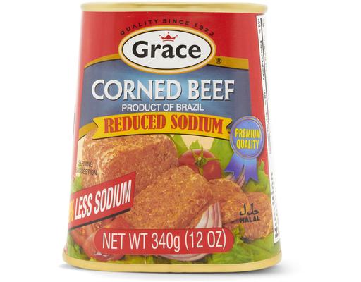 Reduced Sodium Corned Beef 12oz Grace
