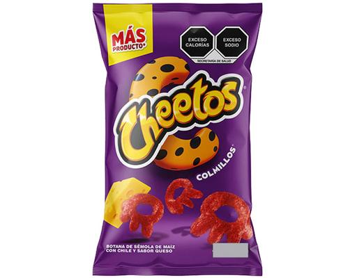 Colmillos Cheese & Chili Pepper Corn Flavor Chips, 100g Cheetos