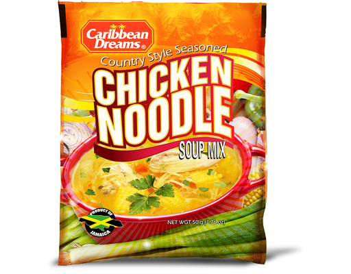 Chicken Noodle Soup Mix 50g, 10 pack Caribbean Dreams