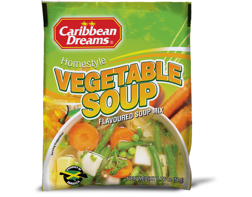 Vegetable Soup Mix 50g, 10 pack Caribbean Dreams