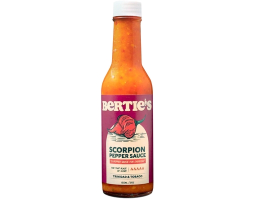 Scorpion Pepper Sauce 5 oz Bertie’s