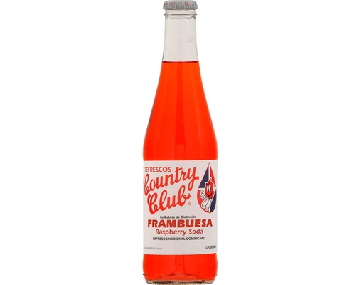 Raspberry Soda 12 fl.oz, 24/case Country Club