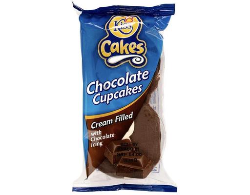 Chocolate Iced Double Cupcakes 60 g Kiss Cakes