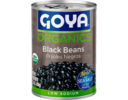 Organic Black Beans 15.5 oz Goya