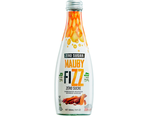 Mauby Fizz Zero Sugar 10 fl oz, 24/case Fizz