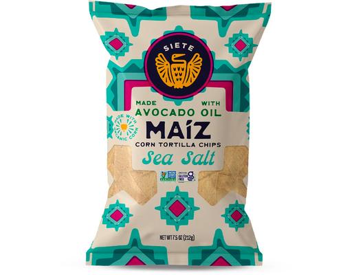 Maíz Corn Tortilla Chips, Sea Salt Siete