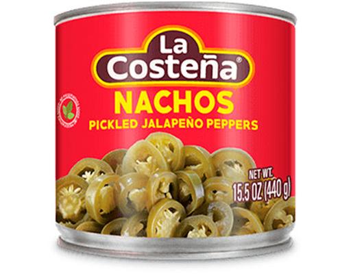 Pickled Nachos Jalapeño Peppers La Costeña