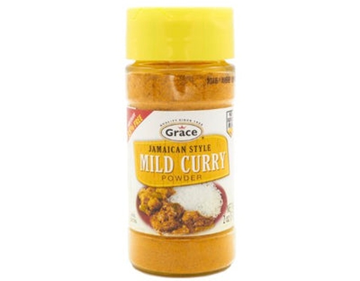 Jamaican Style Mild Curry Powder, . 2 oz Grace