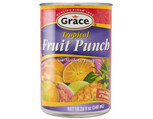 Fruit Punch Drink 18.26 oz, 6 pack Grace