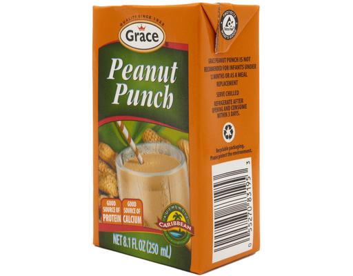 Peanut Punch 8.1 Fl oz, 6 pack Grace