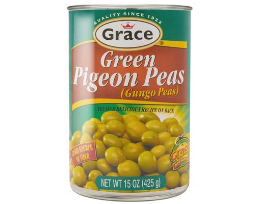 Green Pigeon Peas 15oz Grace