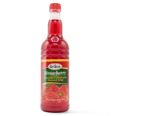 Strawberry Syrup 25.5 oz Grace