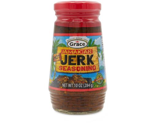 Jerk Seasoning Hot 10 oz Grace