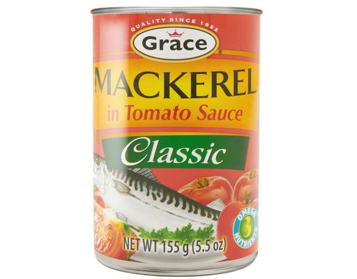 Classic Mackerel in Tomato Sauce 5.5oz Grace