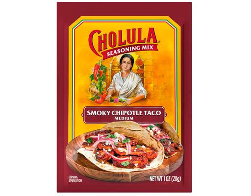 Smoky Chipotle Taco - Medium Recipe Mix 1 oz, 6 Pack Cholula