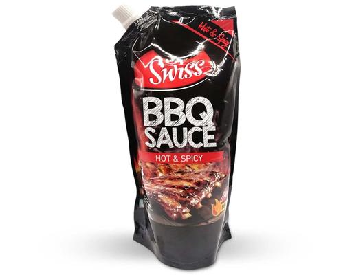 BBQ Sauce Hot & Spicy 17 Fl oz Swiss
