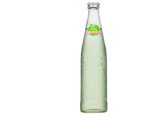 Green Apple Soda 12 fl.oz Glass, 12 pack Sidral Mundet