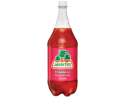 Strawberry Soda 1.5L, 8 pack Jarritos