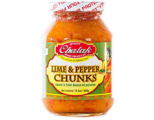 Lime and Pepper Chunks 12.85 oz Chatak