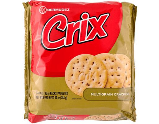 Crix Multi-grain Crackers 10.16g, 4 pack Bermudez
