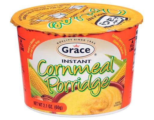 Instant Cornmeal Porridge 2.1 oz, 6 pack Grace