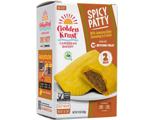 Golden Krust Spicy Jamaican Patties (Plant-Based) Golden Krust