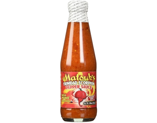 Trinidad Scorpion Pepper Sauce 10 oz Matouk’s