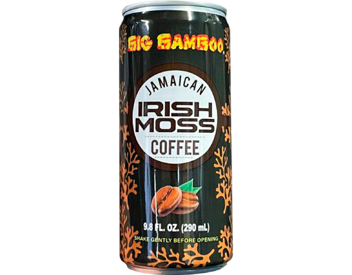 Irish Moss Jamaican Drink Coffee 9.8 fl.oz, 24/case Big Bamboo