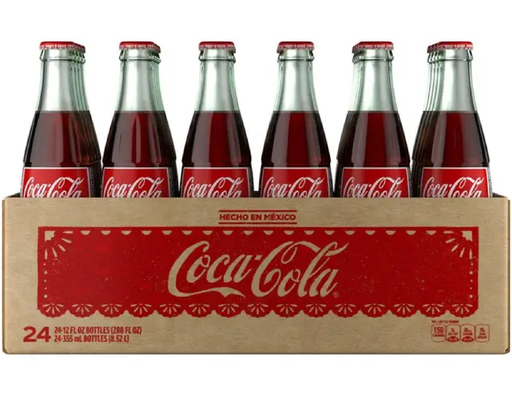 Mexican Coke 12 fl.oz, 24/case Coca-Cola