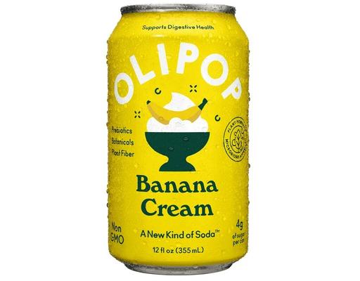 Prebiotic Soda Banana Cream 12 fl oz Olipop