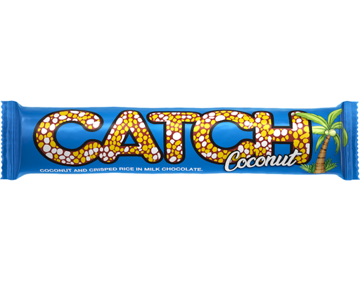 Catch - Coconut Chocolate Bar 1.76 oz, 12 pack Charles