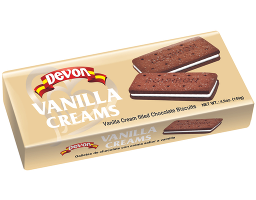 Vanilla Cream Biscuits 4.9 oz, 12 pack Devon