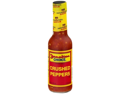 Crushed Pepper Hot Sauce 5 oz Jamaican Choice